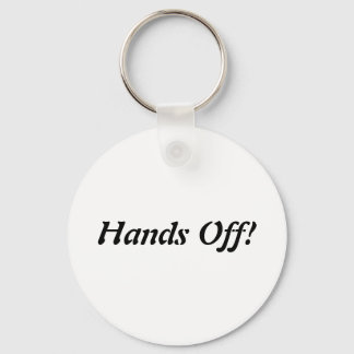 hands off keychain