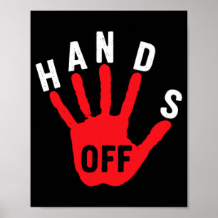Hands Off Medicaid Medicare Social Security Trump  Poster