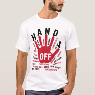 Hands Off Medicaid Medicare Social Security Trump T-Shirt