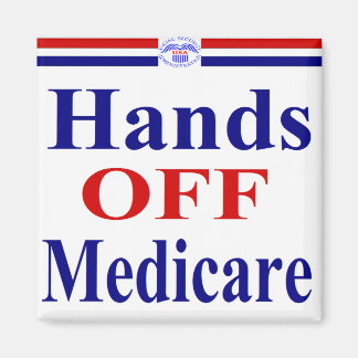 Hands Off Medicare Magnet