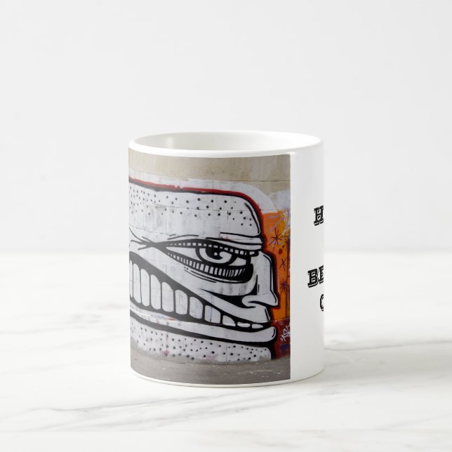 Hands Off My Cup! Coffee Mug (Center)