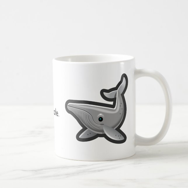 Hands Off My Humpback Whale Coffee Mug (Right)