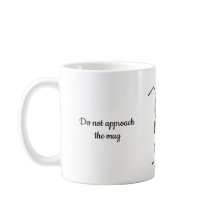 Hands Off My Mug Funny Ant Poster | Coffee Lover W