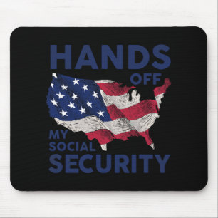Hands Off My Social Security 1  Mouse Pad