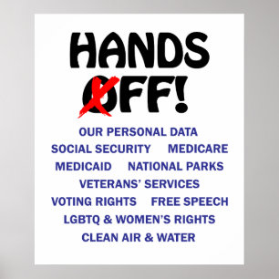 Hands Off Poster