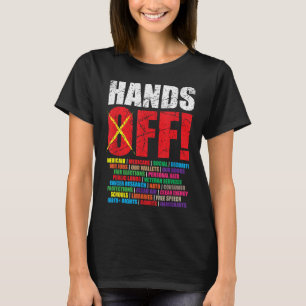 Hands Off Protest 2025 Activist Protest T-Shirt