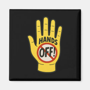 Hands Off Protest April 5th Resistance Anti Trump  Magnet