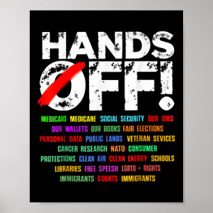 Hands Off Protest Saturday April 5 Men Women _9 Poster