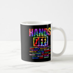 Hands Off Protest Saturday April 5 Men Women Coffee Mug