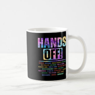 Hands Off Protest Social Security And Medicare Pro Coffee Mug