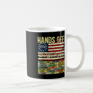 Hands Off Protest Social Security And Medicare Pro Coffee Mug