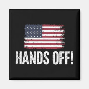 Hands Off Social Security And Medicare Protest T-s Magnet