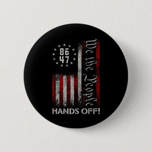 Hands Off Social Security Medicare Medicaid Protes 6 Cm Round Badge