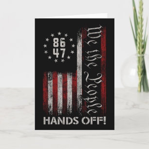 Hands Off Social Security Medicare Medicaid Protes Card