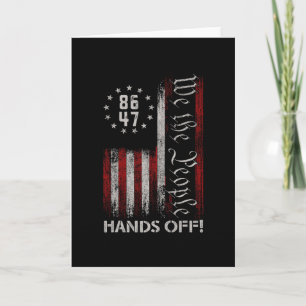 Hands Off Social Security Medicare Medicaid Protes Card