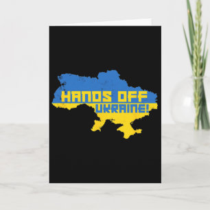 Hands Off Ukraine In Ukranian Protest Against Puti Card