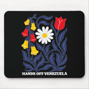 Hands Off Venezuela Subtle Anti Trump Garden Mouse Pad