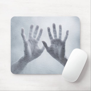 Hands On Wet Steamy Glass Mouse Pad