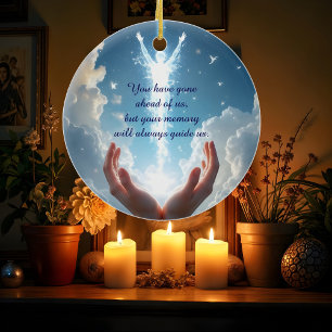 Hands Set the Soul Free, You have gone sympathy Ceramic Ornament