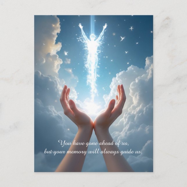 Hands Set the Soul Free, You have gone sympathy  Postcard (Front)