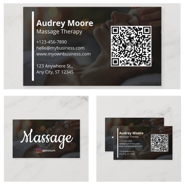 Hands Therapist Massage Therapy Business Card (Hands Therapist Massage Therapy Business Card
)