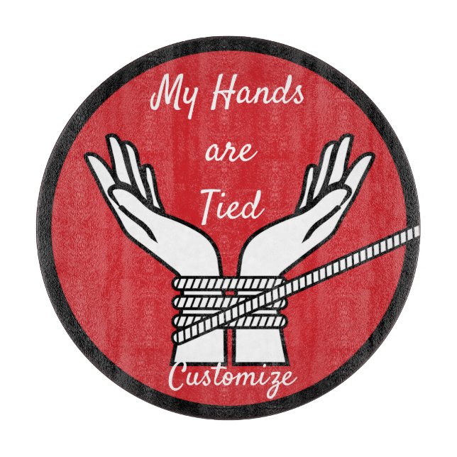 Hands Tied Thunder_Cove   Cutting Board (Front)