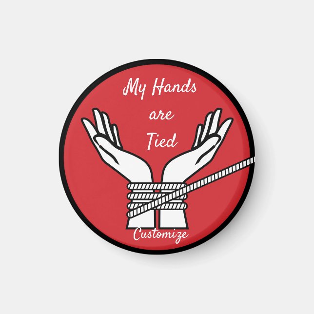 Hands Tied Thunder_Cove   Magnet (Front)
