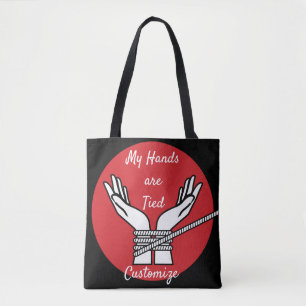 Hands Tied Thunder_Cove Tote Bag