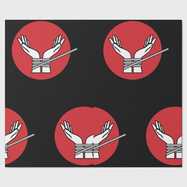 Hands Tied Thunder_Cove  Wrapping Paper (Seam)