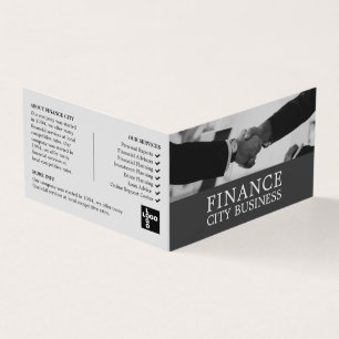 Handshake, Company Logo/Photo, Business & Finance Card