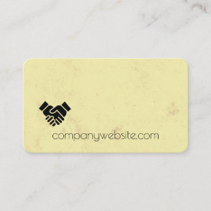 Handshake Corporate Business Card