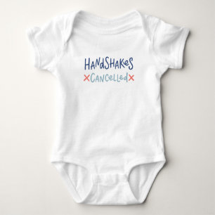 Handshakes Cancelled Baby Bodysuit