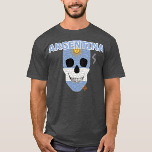 HANDSKULL Argentina t-shirt basic B2