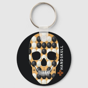 HANDSKULL Baduk,Happy skull,Baduk flag Key Ring