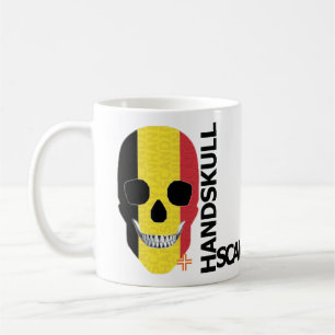 HANDSKULL Belgium Classic Mug   O4