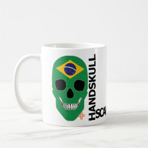 HANDSKULL Brazil Classic Mug   O4