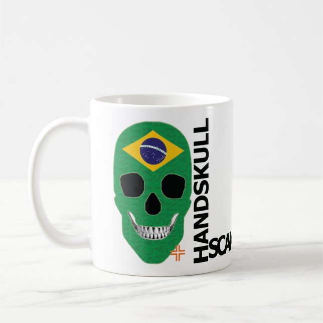 HANDSKULL Brazil Classic Mug   O4 (Left)