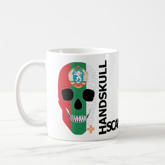 HANDSKULL Bulgaria Classic Mug   O4 (Left)