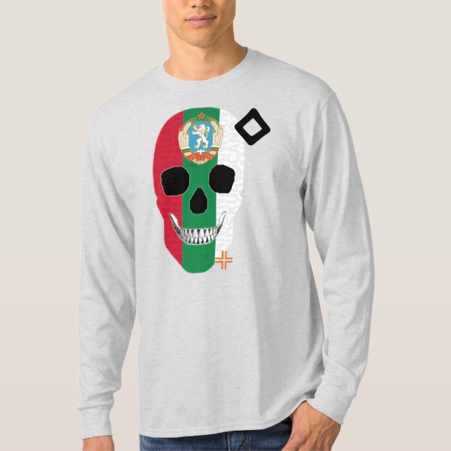 HANDSKULL Bulgaria Long Sleeve T-Shirt B2 (Front)