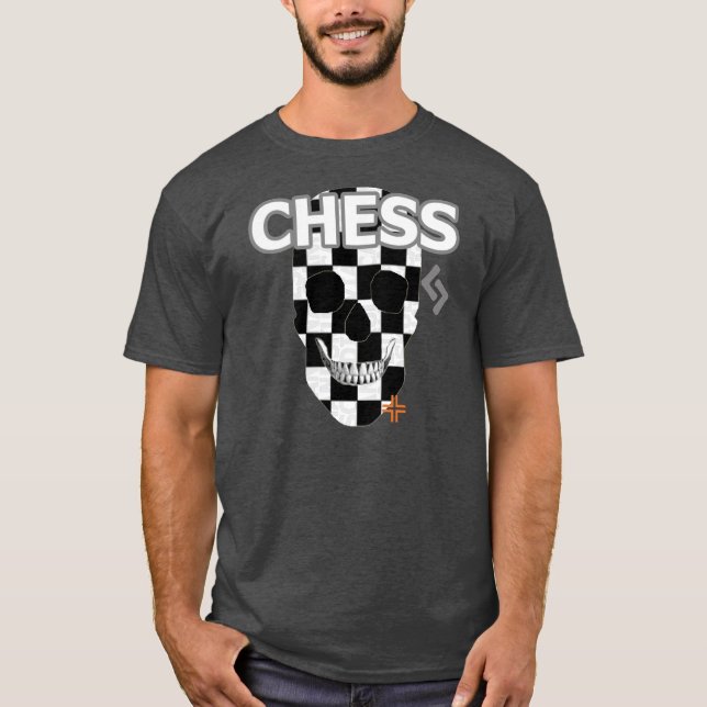 HANDSKULL Chess t-shirt basic B2 (Front)
