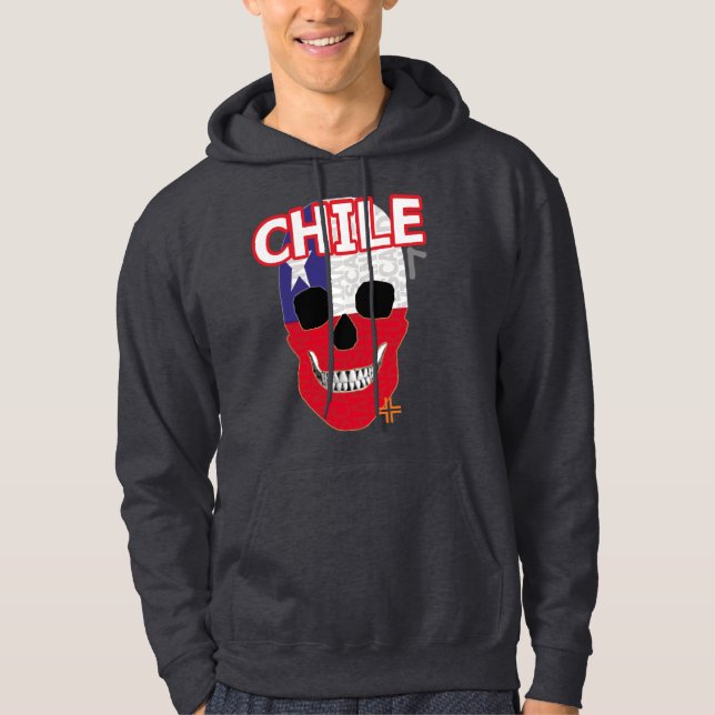 HANDSKULL Chile Hooded Sweatshirt B2 (Front)