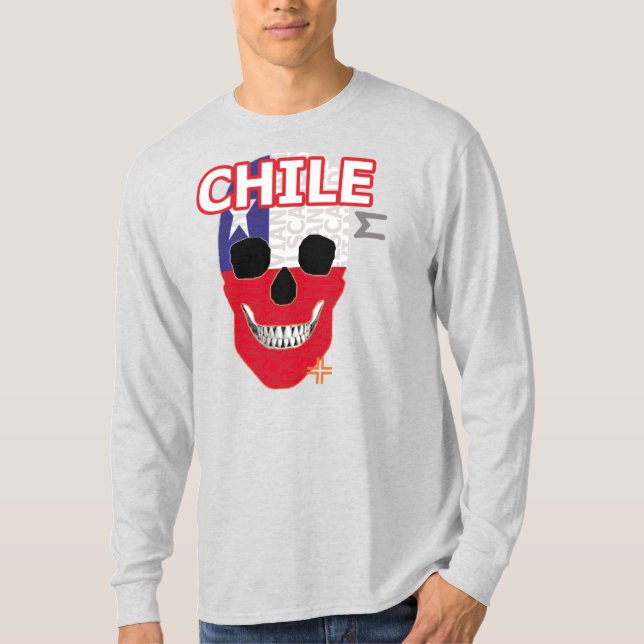 HANDSKULL Chile Long Sleeve T-Shirt B2 (Front)