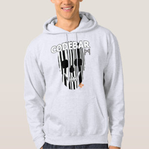 HANDSKULL Codebar Hooded Sweatshirt B2