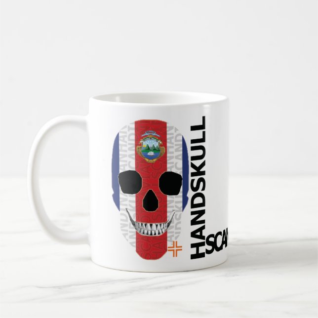HANDSKULL Costa Rica Classic Mug   O4 (Left)