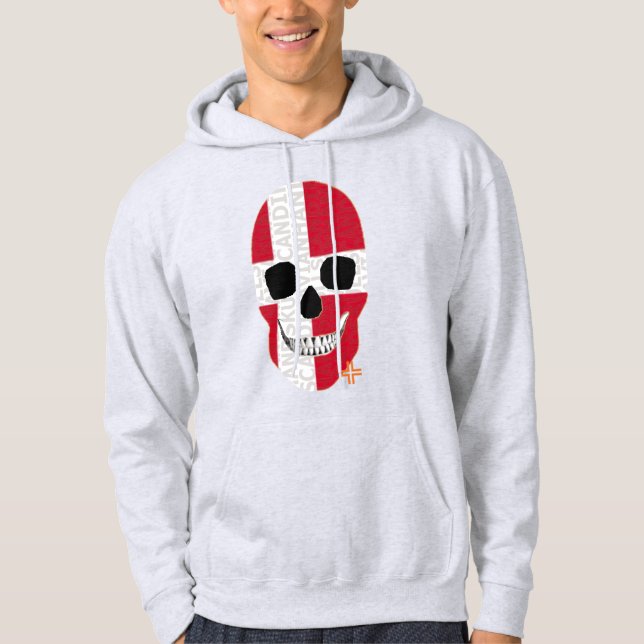 HANDSKULL Denmark Hooded Sweatshirt   B2 (Front)