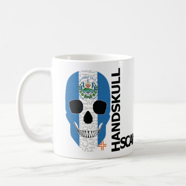HANDSKULL El Salvador Classic Mug   O4 (Left)