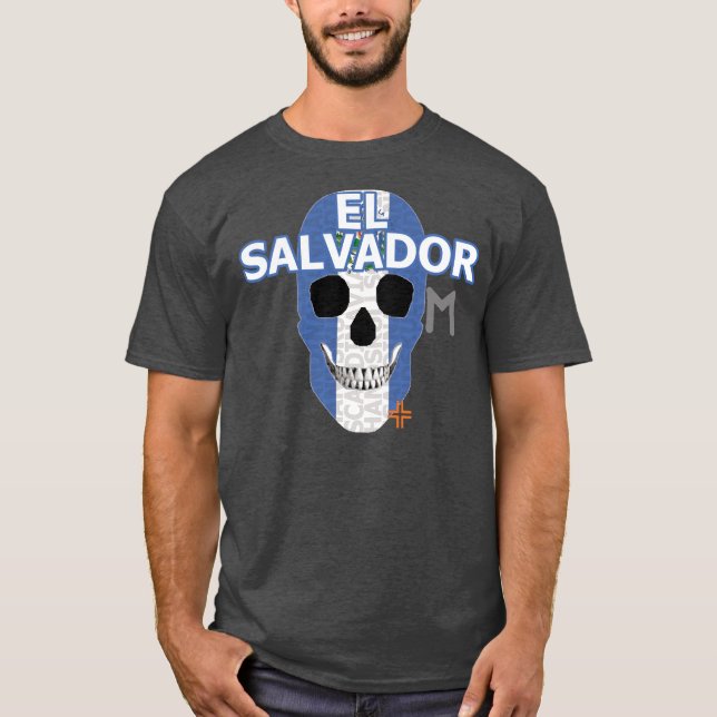 HANDSKULL El Salvador t-shirt basic B2 (Front)