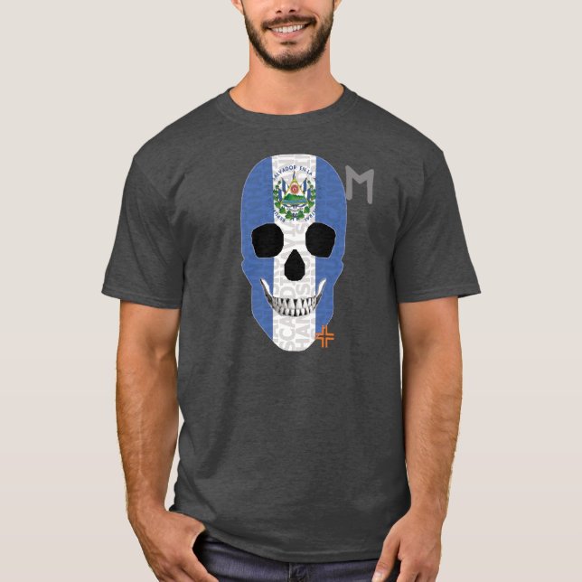 HANDSKULL El Salvador t-shirt basic B2 (Front)