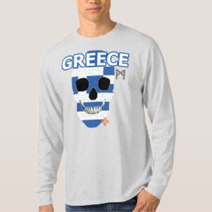 HANDSKULL Greece Long Sleeve T-Shirt B2