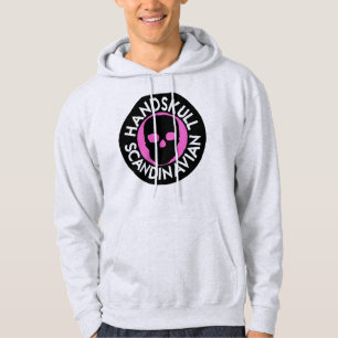 HANDSKULL LIV Bubble Gum Hooded Sweatshirt black